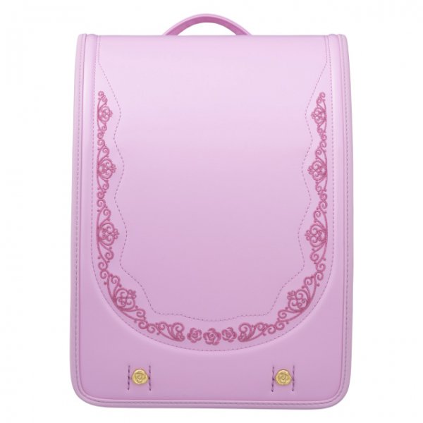 フィットちゃんランドセルロイヤルローズプルミエール(ベビーピンク×ベビーピンク)安ピカッタイプ＋楽ッション　