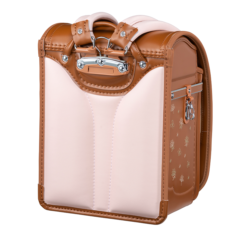 フィットちゃんランドセル シュシュ・フローラ(キャメル×キャメル)安ピカッタイプ+楽ッション+ワイドタイプ