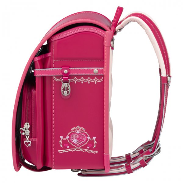 フィットちゃんランドセルロイヤルローズ コーラル ホットピンク 安ピカッタイプ 楽ッション Atsuta Online Shop