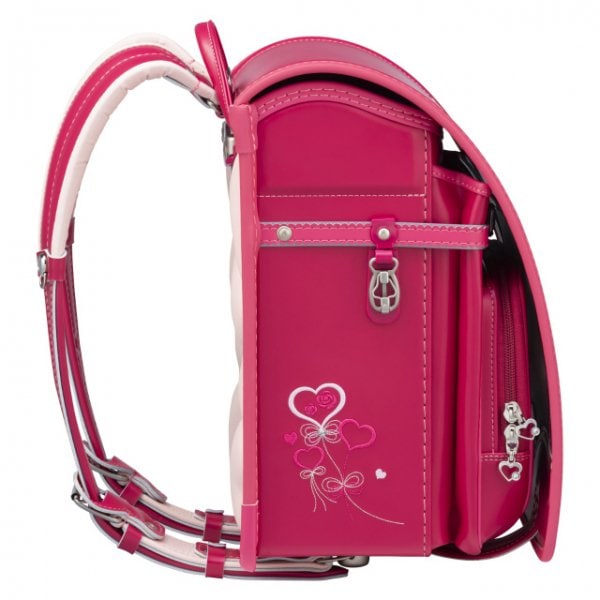 フィットちゃんランドセルロイヤルローズ コーラル ホットピンク 安ピカッタイプ 楽ッション Atsuta Online Shop