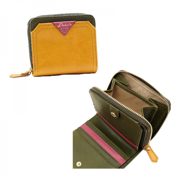 Dakota（ダコタ）カンターレ2つ折り財布イタリア製牛革