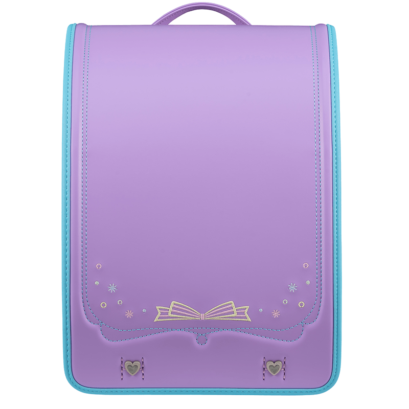 フィットちゃんランドセルパステルガール(ラベンダー×アクア)安ピカッタイプ＋楽ッション