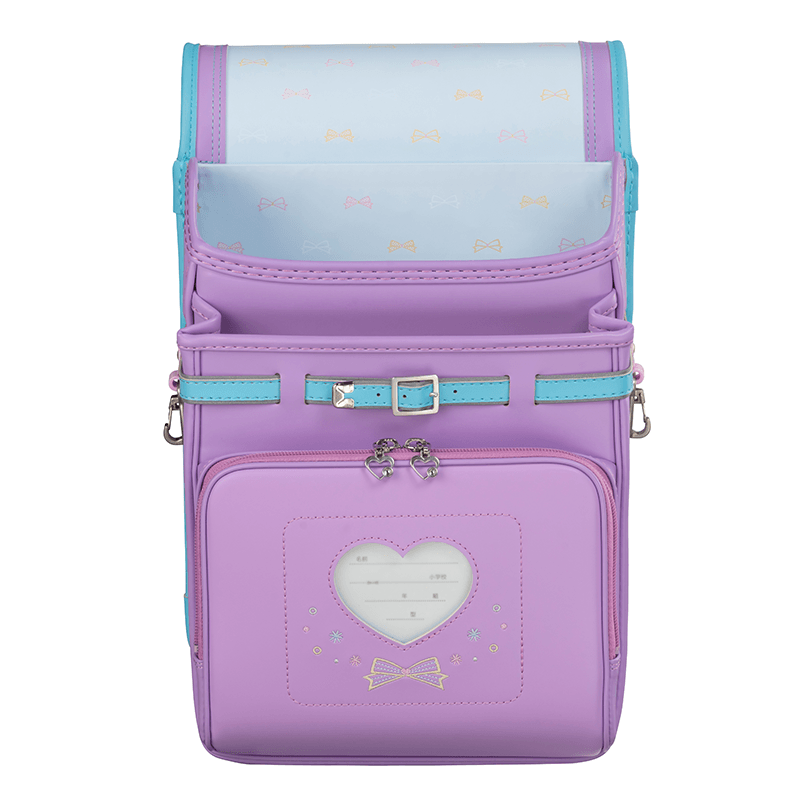 フィットちゃんランドセルパステルガール(ラベンダー×アクア)安ピカッタイプ＋楽ッション