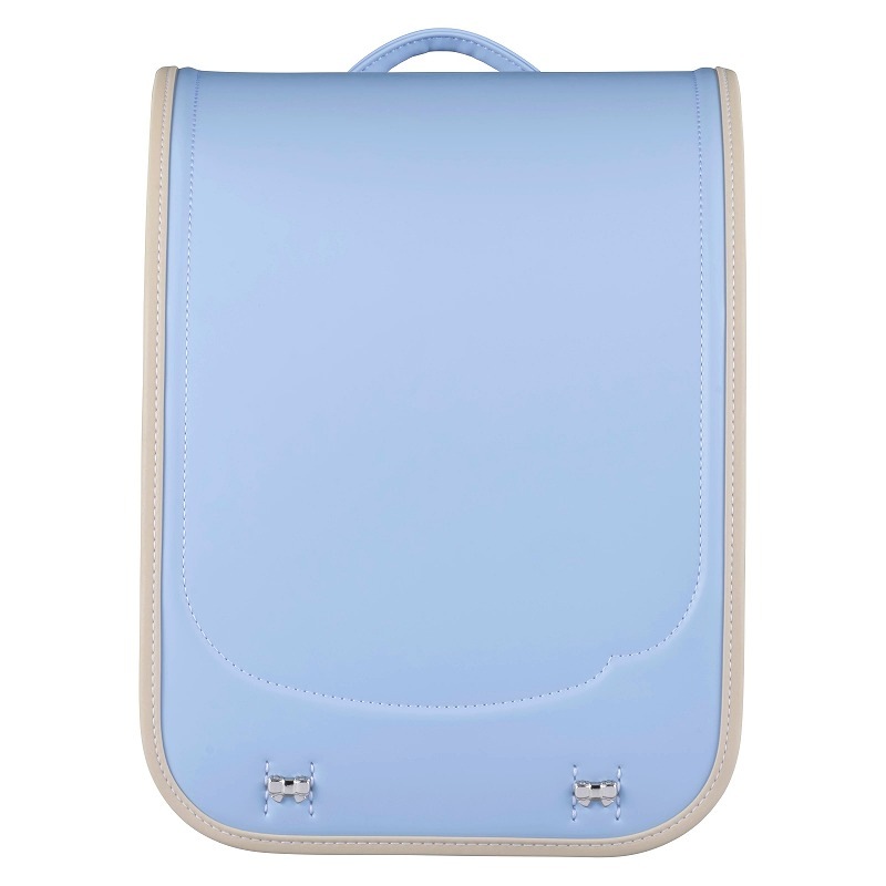 フィットちゃんランドセル シュシュ・フローラ(ペールブルー×ベージュ)安ピカッタイプ+楽ッション+ワイドタイプ