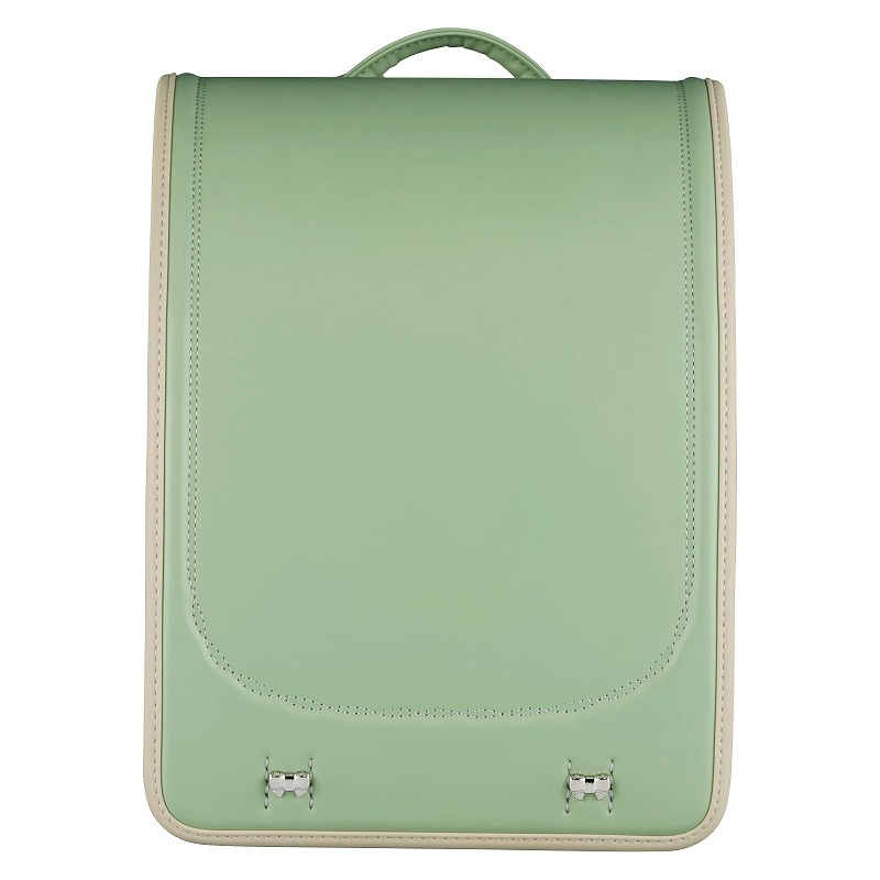 フィットちゃんランドセルプティガール(ピスタチオグリーン×ベージュ)安ピカッタイプ＋楽ッション　