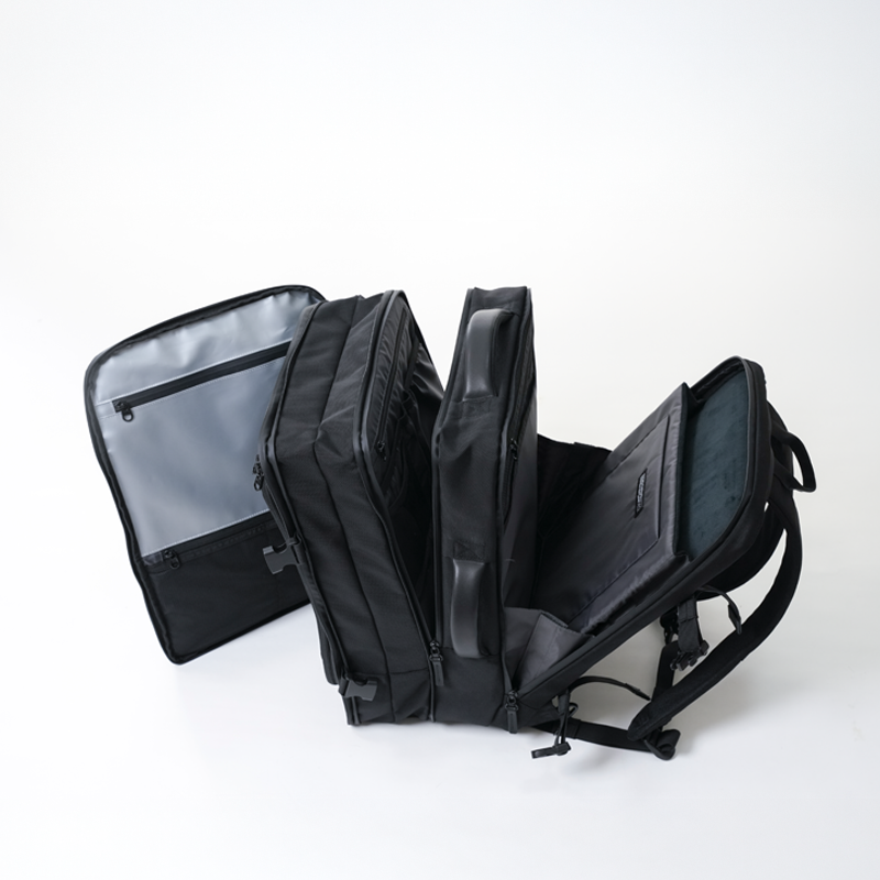 SIMCLEAR（シムクリア）TSUNAGU BAG（ツナグバッグ）SQUARE（スクエア） Expandable 多機能ビジネスリュック