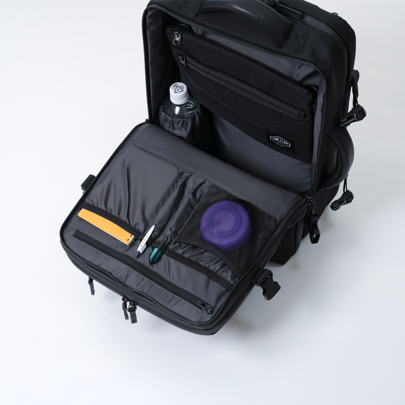 SIMCLEAR（シムクリア）TSUNAGU BAG（ツナグバッグ）SQUARE（スクエア） Expandable 多機能ビジネスリュック