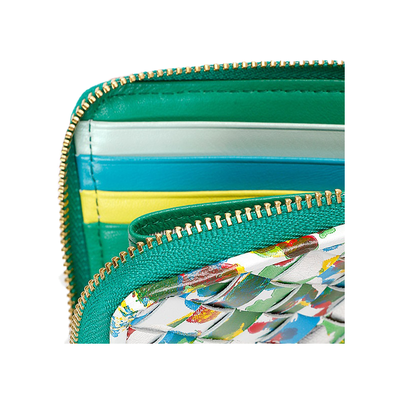 tsumori chisato CARRY（ツモリチサトキャリー）ドットフラワーメッシュ財布