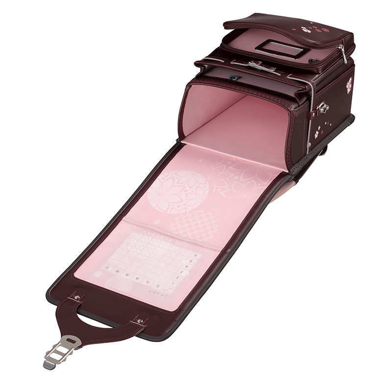 フィットちゃんランドセルべっぴんさん(セピア×チョコ)安ピカッタイプ+