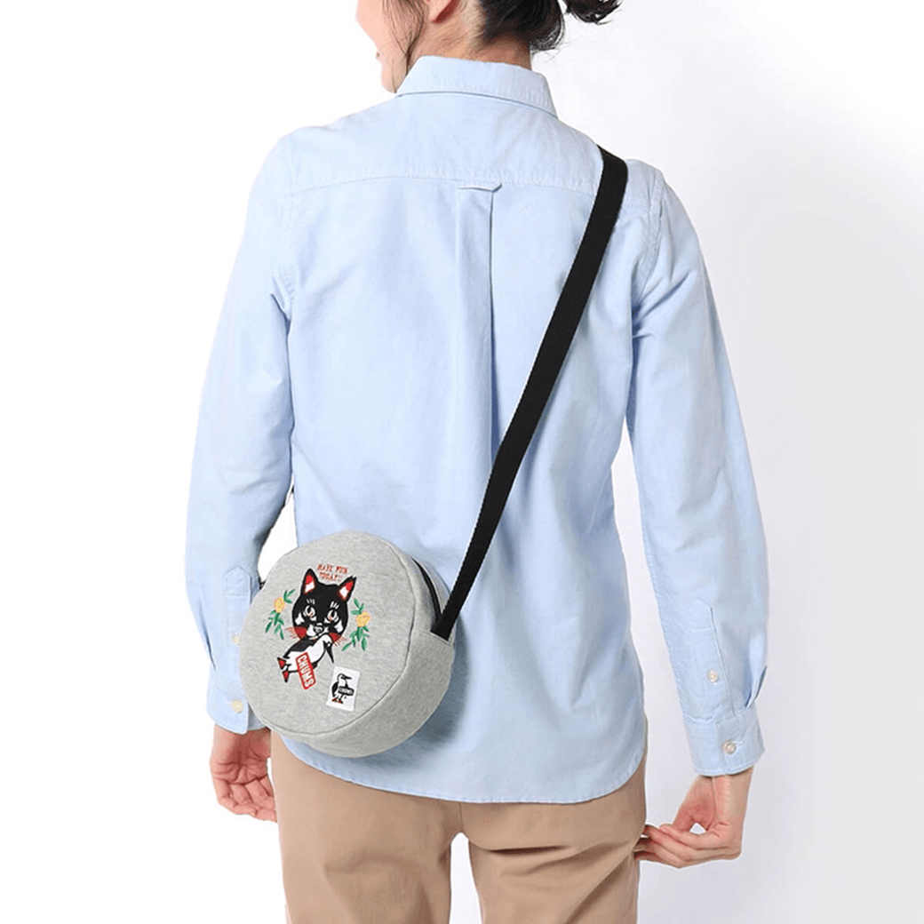 CHUMS（チャムス）BSCラウンドショルダースウェット（ショルダーバッグ）BSC Round Shoulder Sweat
