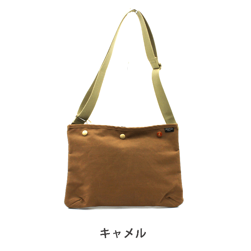 ふじさわ　レア✨未使用タグ付き　ポーター　コッピ　サコッシュ　キャメル ふじさわ レア✨未使用タグ付き ポーター コッピ サコッシュ キャメル