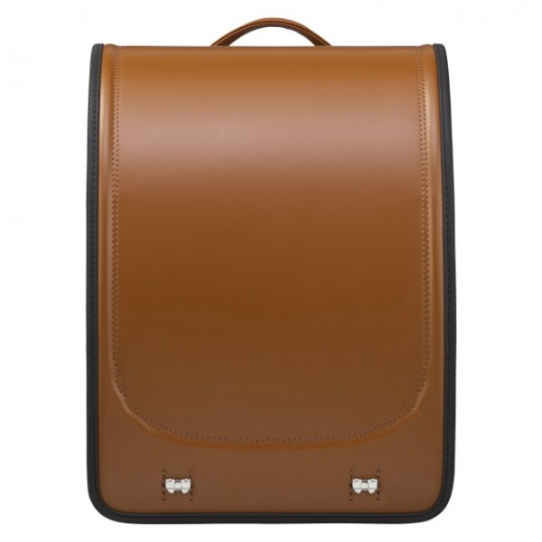 フィットちゃんランドセルプティガール(キャメル×チョコ)安ピカッタイプ＋楽ッション　