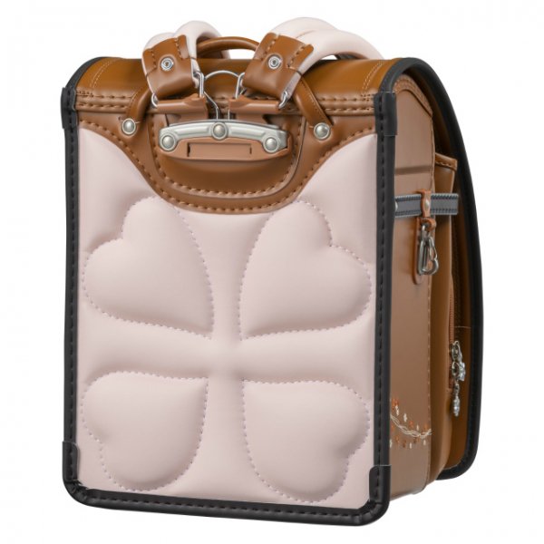 フィットちゃんランドセルプティガール(キャメル×チョコ)安ピカッタイプ＋楽ッション　