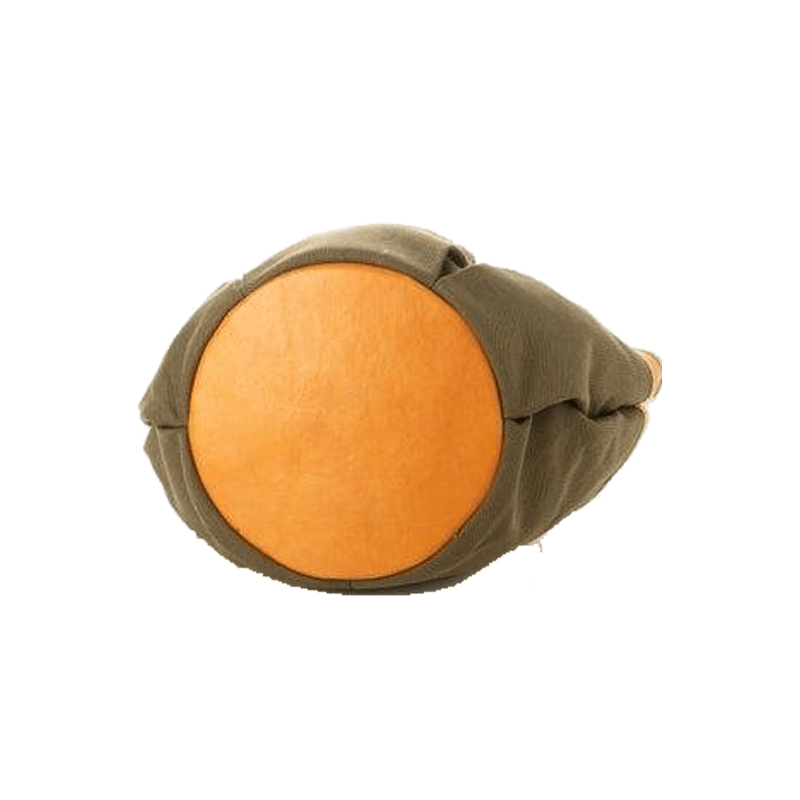 zucchero filato（ズッケロフィラート）本革×キャンバスハンドバッグB5