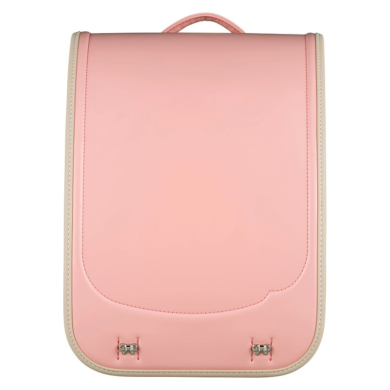 フィットちゃんランドセルシュシュ・フローラ(ペールピンク×ベージュ)安ピカッタイプ+楽ッション
