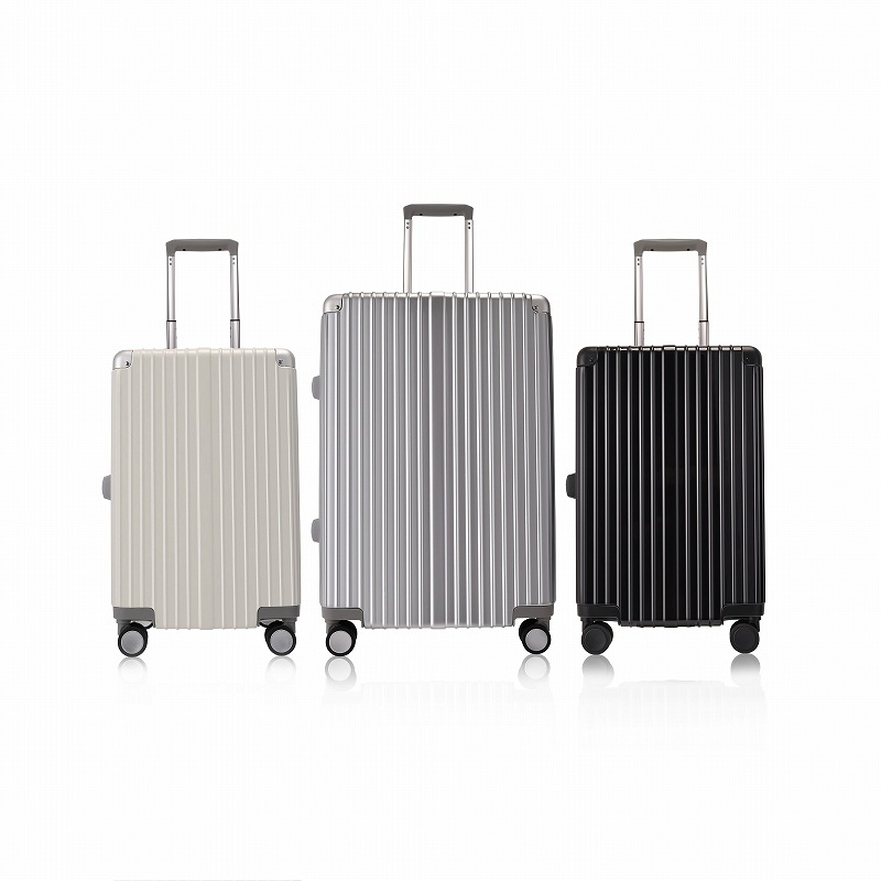 Glacier スーツケース ADL-G Sサイズ シルバー ブラック