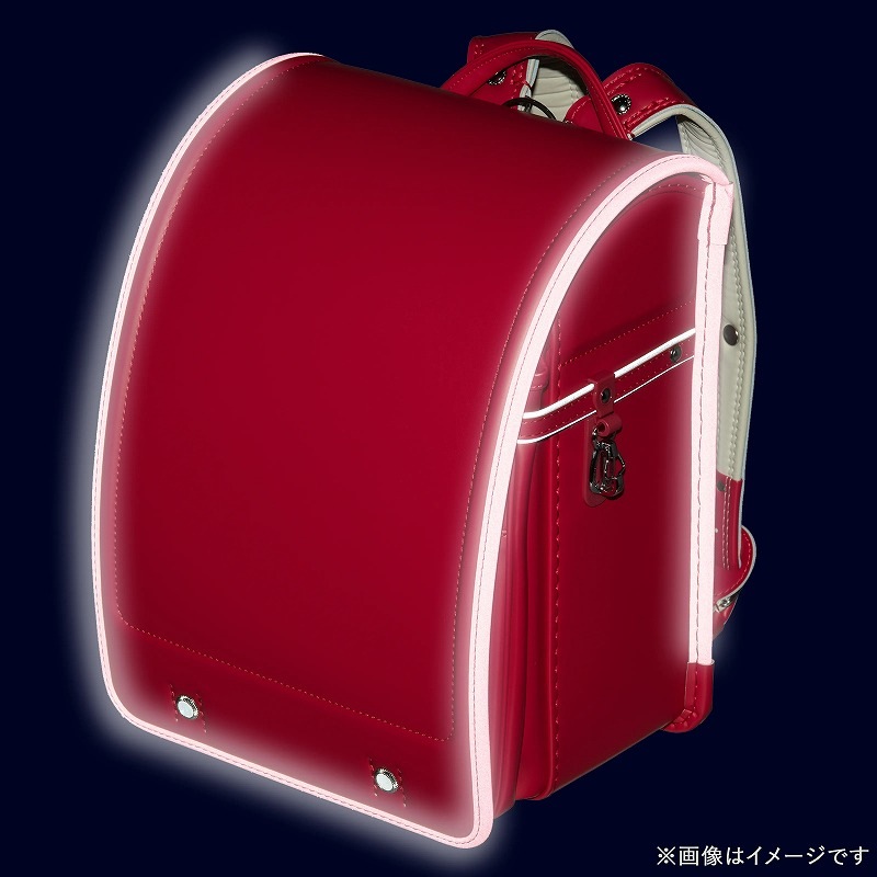 フィットちゃんランドセルベーシック軽量(チェリー×チェリー)安ピカッタイプ