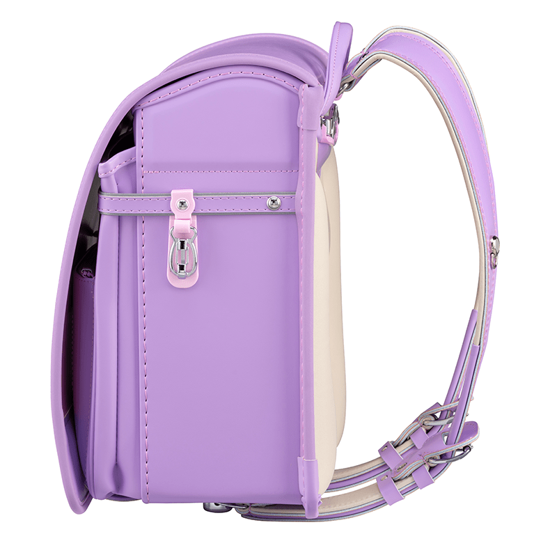 フィットちゃんランドセルベーシック軽量(ラベンダー×ラベンダー)安ピカッタイプ