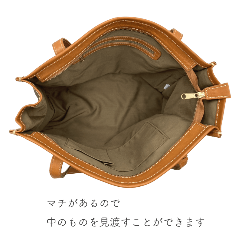 zucchero filato（ズッケロフィラート）本革キャンバス素材 トートバッグ