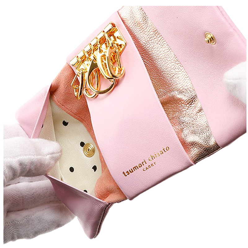 tsumori chisato CARRY（ツモリチサトキャリー）ドロップス三つ折りキーケース