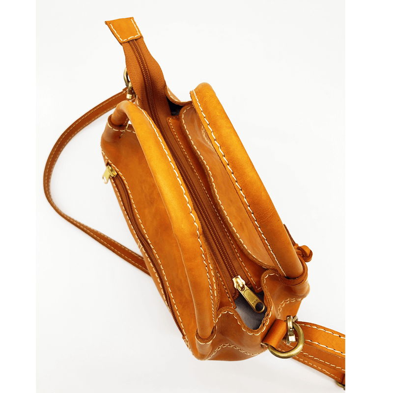 fes（フェス）本革ショルダーバッグトートバッグブラウンB5