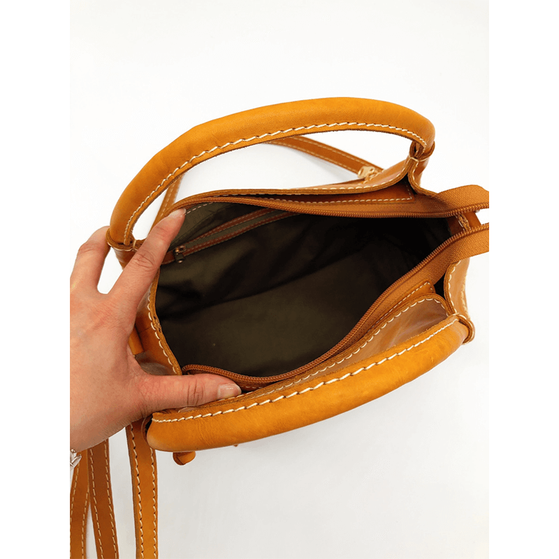 fes（フェス）本革ショルダーバッグトートバッグブラウンB5