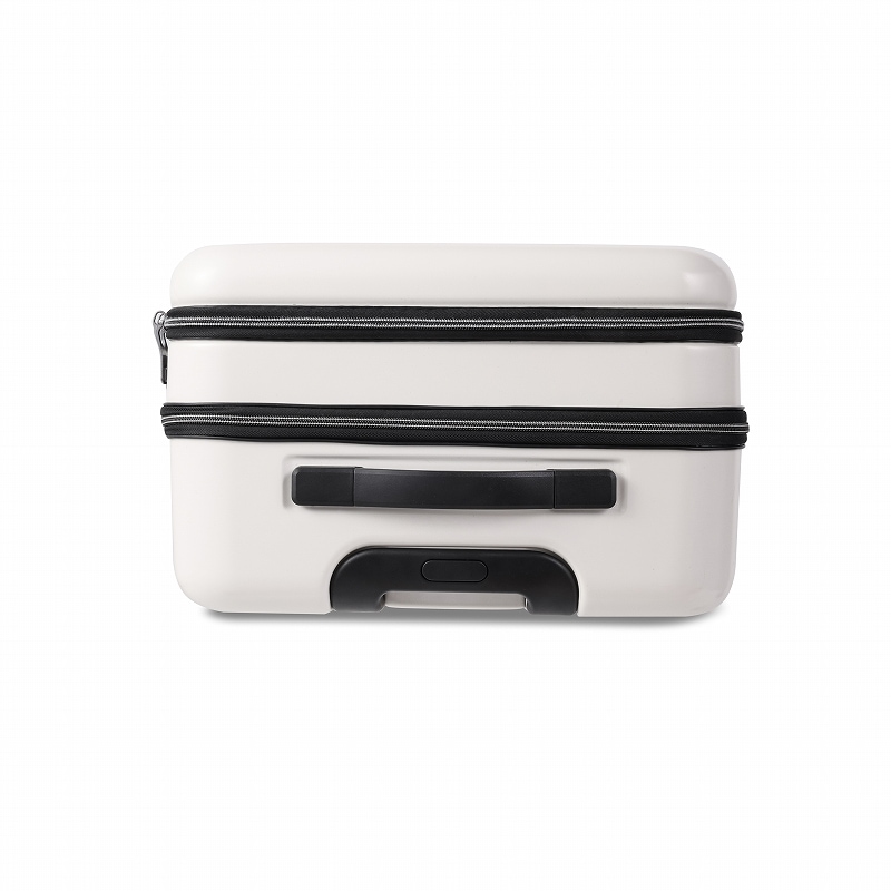 Dimitra　スーツケース　ADIM-TO　Mサイズ　ブラック　クリーム　ターコイズ　60リットル　キャリーケース　トップオープン　静音キャスター　TSAダイヤル式ロック