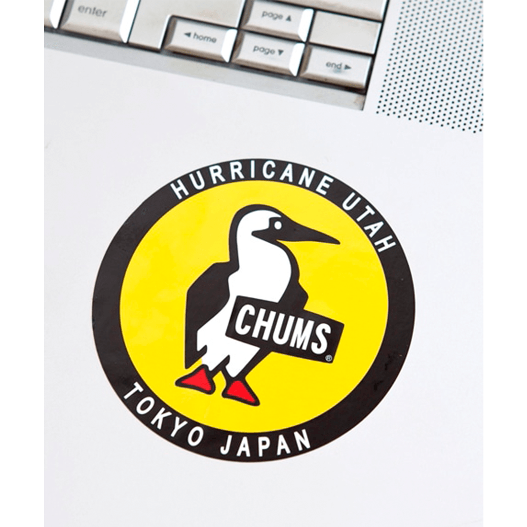 CHUMS（チャムス）ステッカーラウンドブービーバード（ステッカー｜ワッペン）Sticker Round Booby Bird