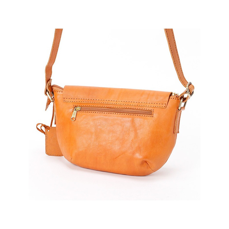 fes（フェス）本革ショルダーバッグブラウン