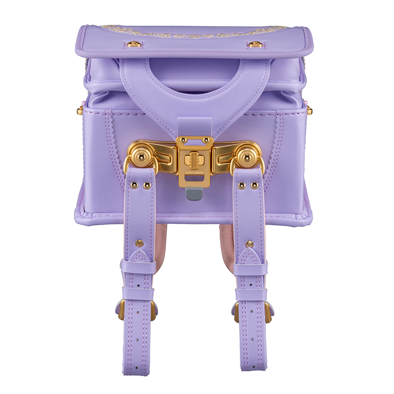 フィットちゃんランドセルロイヤルローズプルミエール(ぺールラベンダー×ぺールラベンダー)安ピカッタイプ＋楽ッション　