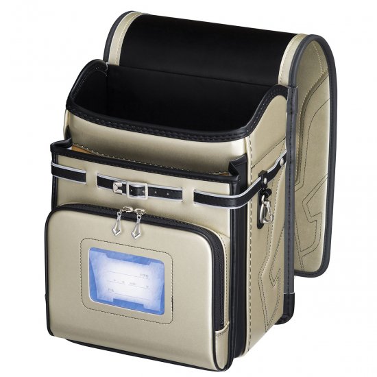 フィットちゃんランドセルハンサムボーイ(ゴールド×メタルグレー)安ピカッタイプ