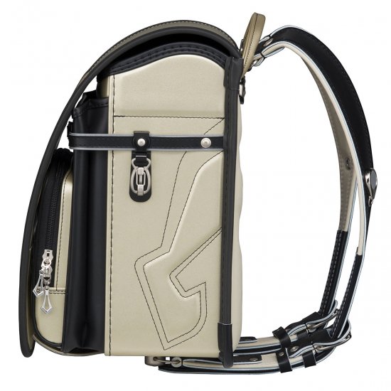 フィットちゃんランドセルハンサムボーイ(ゴールド×メタルグレー)安ピカッタイプ