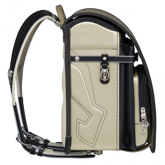 フィットちゃんランドセルハンサムボーイ(ゴールド×メタルグレー)安ピカッタイプ