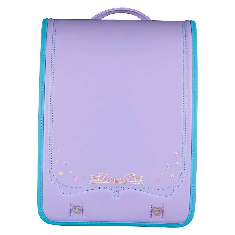 フィットちゃんランドセルパステルガール(ペールラベンダー×アクア)安ピカッタイプ＋楽ッション