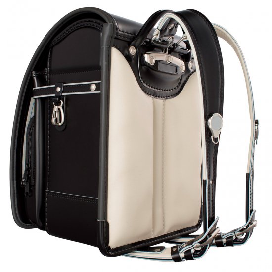 フィットちゃんランドセルタフボーイ(クロ×メタルグレー)安ピカッタイプ