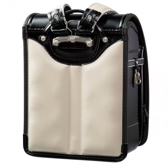 フィットちゃんランドセルタフボーイ(クロ×メタルグレー)安ピカッタイプ