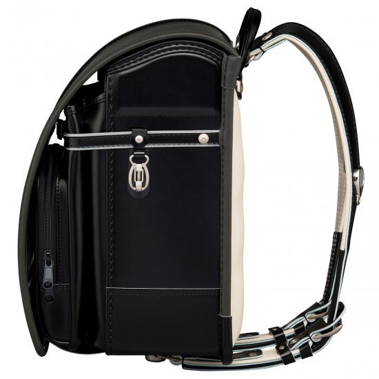 フィットちゃんランドセルタフボーイ(クロ×メタルグレー)安ピカッタイプ