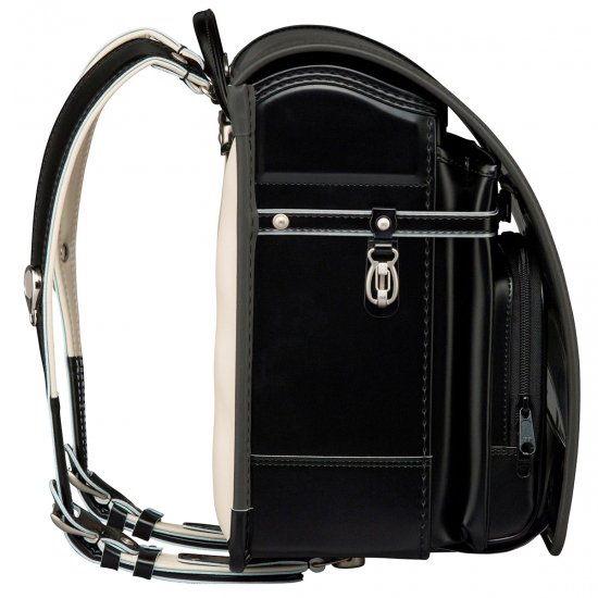 フィットちゃんランドセルタフボーイ(クロ×メタルグレー)安ピカッタイプ