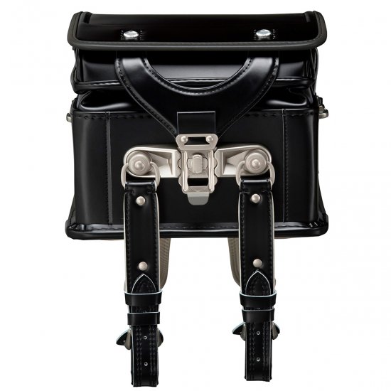 フィットちゃんランドセルタフボーイ(クロ×メタルグレー)安ピカッタイプ