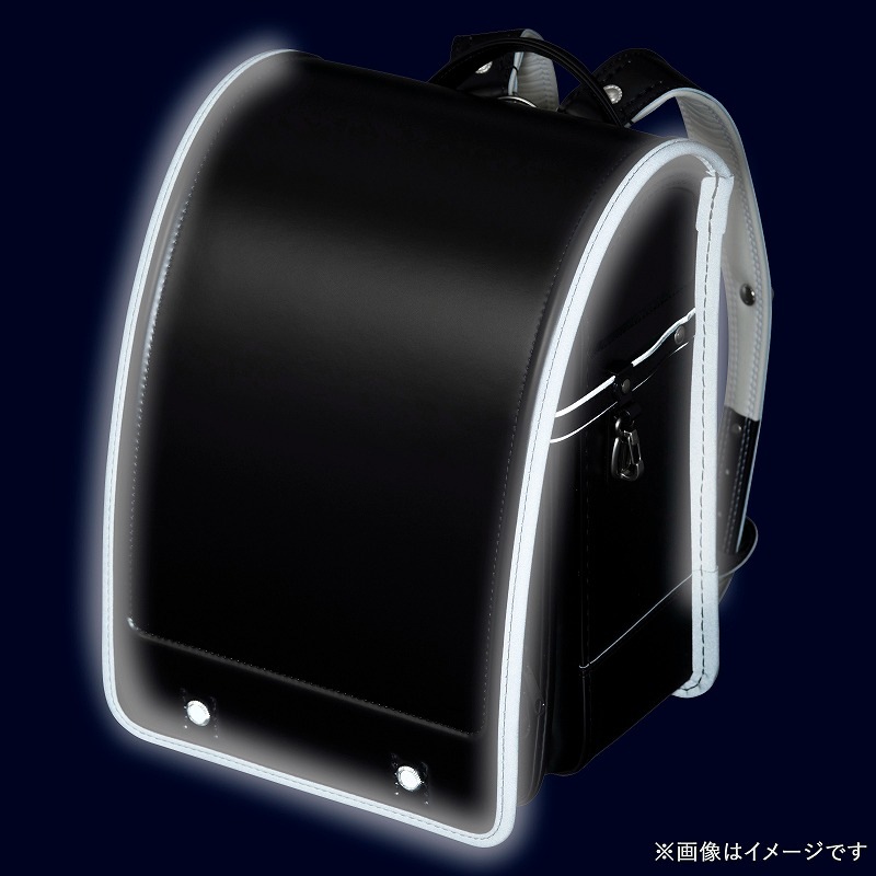 フィットちゃんランドセルタフボーイ(クロ×メタルグレー)安ピカッタイプ