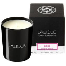 送料無料!! LALIQUE ラリック ルームキャンドル ローズ 190g