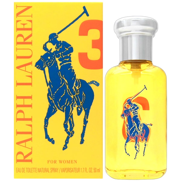 新品　ラルフローレン　ポロ　ビッグポニー　イエロー　3 オードトワレ　100ml ラルフ・ローレン】ビッグポニー ウーマン 3 EDT-SP 50ml【ギフト