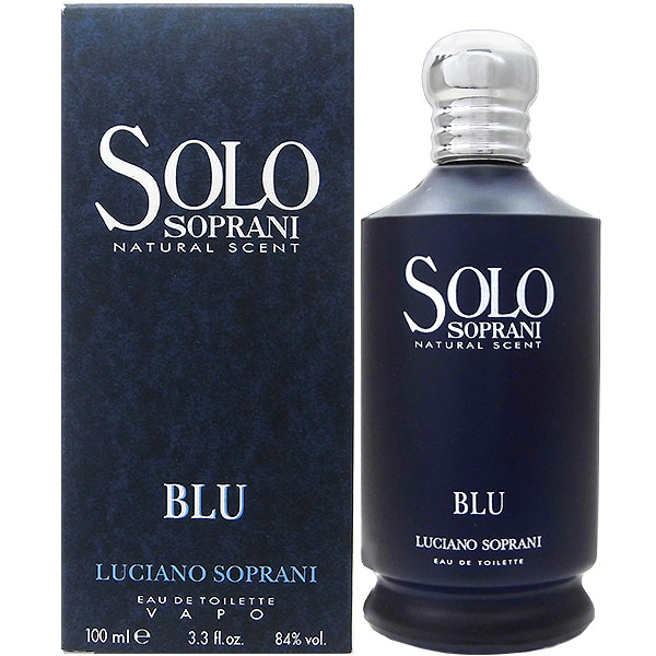 【未使用】ルチアーノソプラーニ SOLO オードトワレ 100ml ルチアーノ ソプラーニ】ソロ ブルー EDT-SP 100ml | ジャンル別