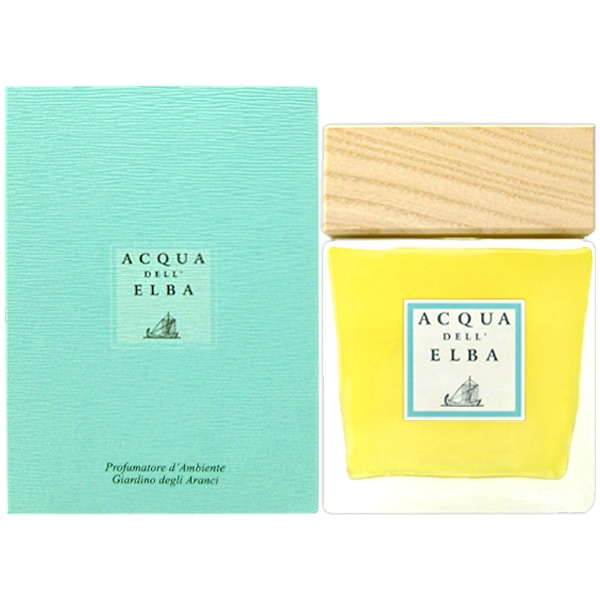 【アクアデッレエルバ】リードディフューザー ジャルディーノ デッリ アランチ 500ml ACQUA DELL'ELBA Giardino degli Aranci home fragrances