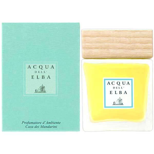 【アクアデルエルバ】リードディフューザー カーサ ディ マンダリーニ 200ml ACQUA DELL'ELBA Casa Dei Mandarini home fragrances