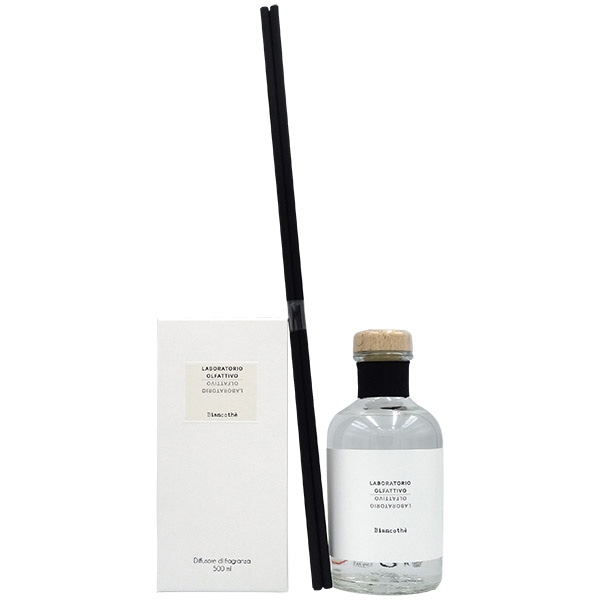 ラボラトリオ・オルファティーボ LABORATORIO OLFATTIVO ルームディフューザー ディ ビアンコテ (ホワイトティー) 500ml【送料無料】BIANCOTHE
