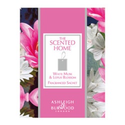 ������쥤&�С����å� ������ �ۥ磻�ȥॹ��&���������֥��å����3�� Ashleigh & Burwood Sachet��3 White Musk & Lotus Blossom