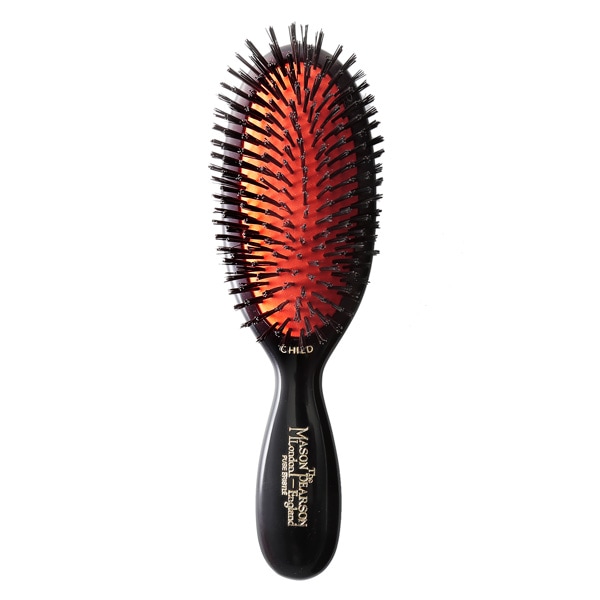 メイソンピアソン MASON PEARSON チャイルドブリッスル ダーク・ルビー(ヘアブラシ 軟質猪毛100%)【送料無料】