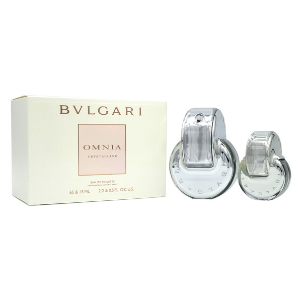 ֥륬 BVLGARI ˥ ꥹ å(EDT65ml+EDT15ml) OMNIA CRYSTALLINE COFFRET SET (1510)