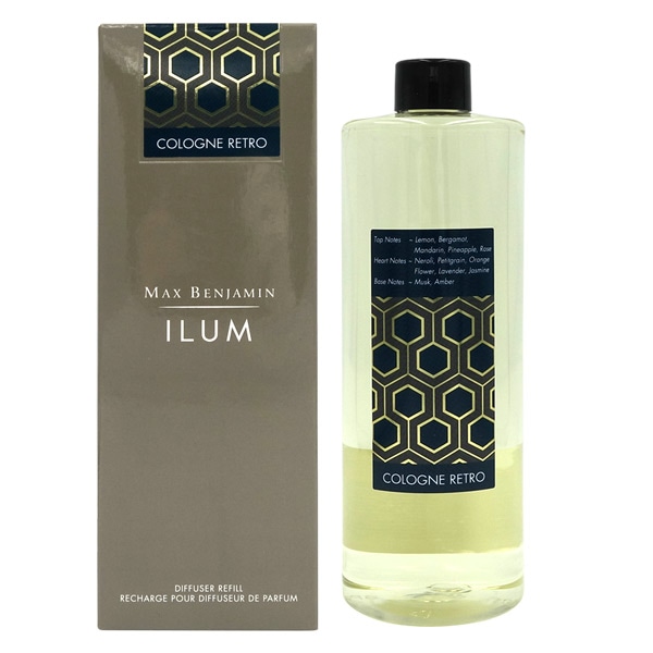 アロマグッズ Max Benjamin ILUM COLOGNE RETRO マックスベンジャミン MAX BENJAMIN ILUM スタンダード